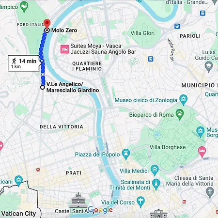 Loryand Near Stadio Olimpico 홈스테이 *